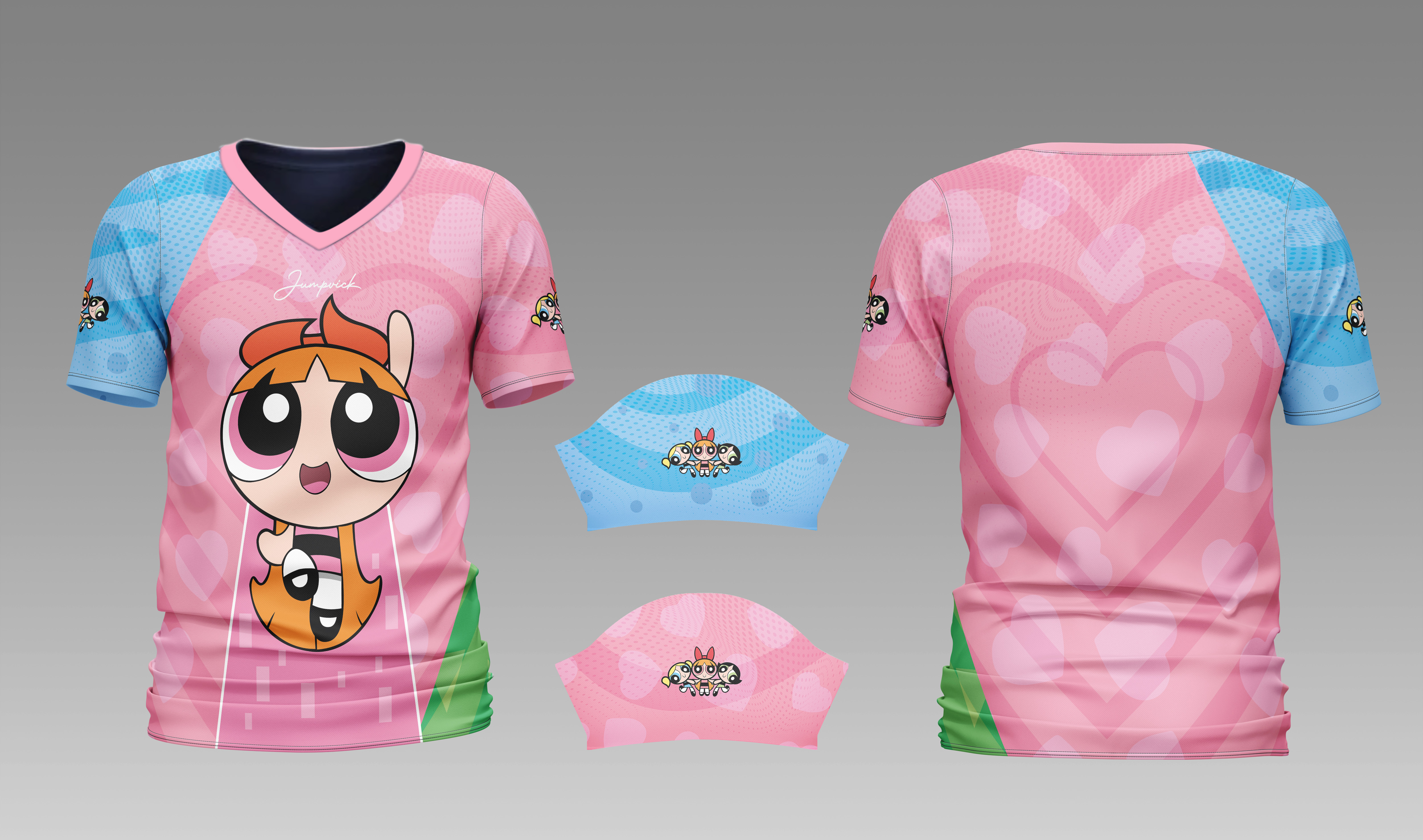 Playera JumpVick Edición Bombón Estilo Dulce y Súper Poderoso