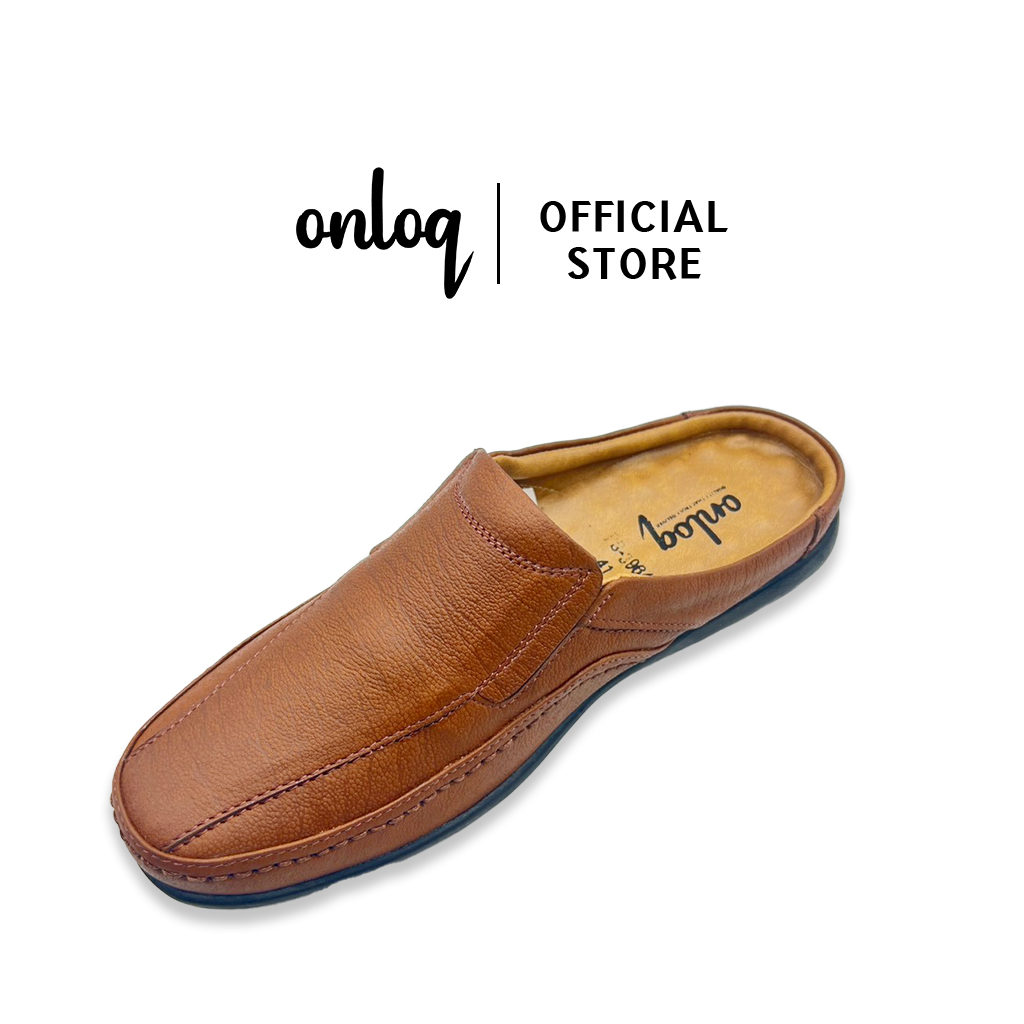 ฺSugar Brown Leather Onloq Shoe