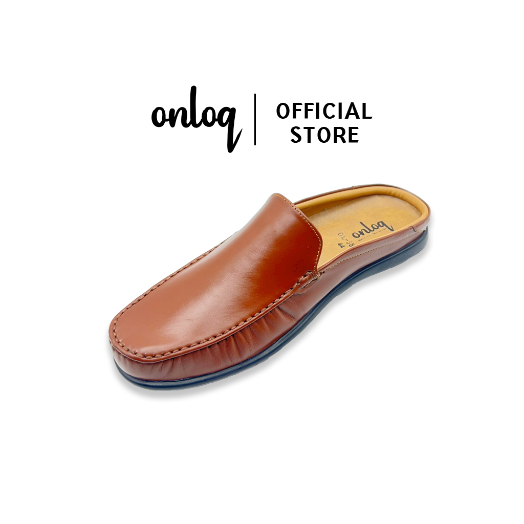 Whisky Leather Slip-On