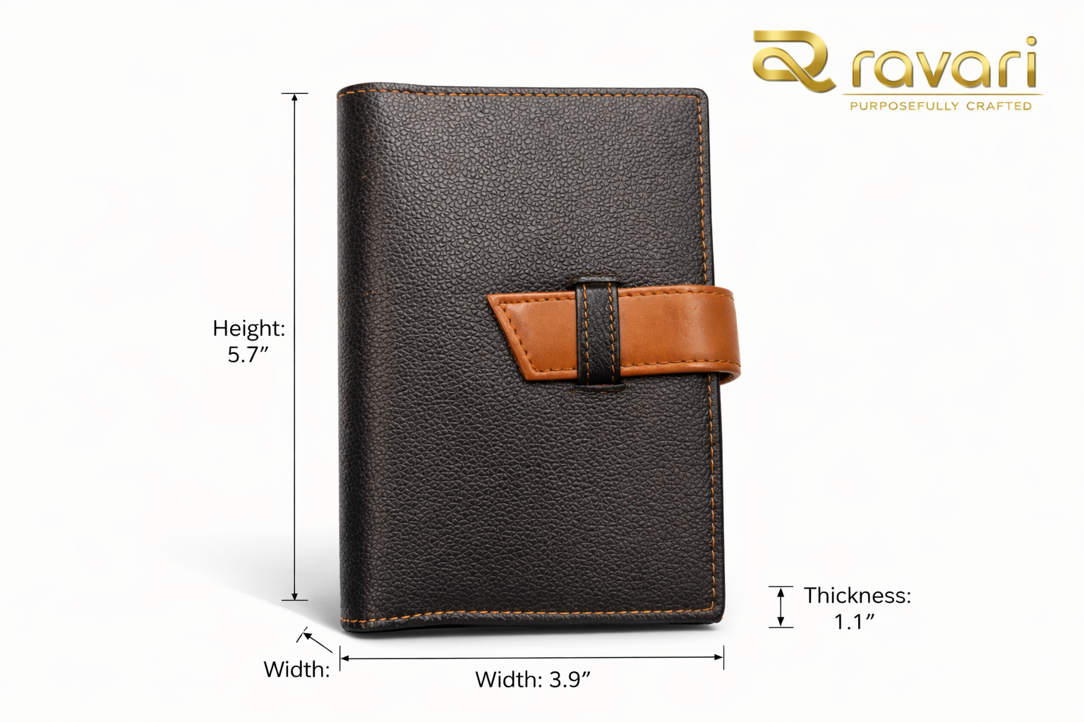 Ravari Premium Leather Notebook
