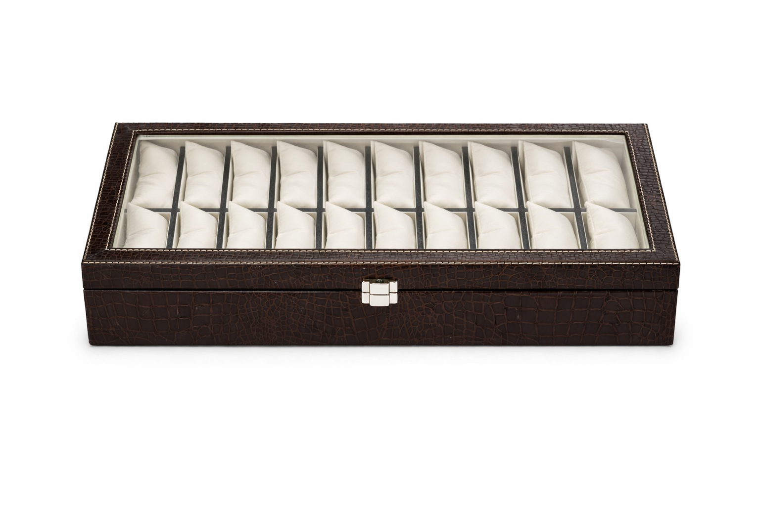 RAVARI Men's and Women's Watch Box Holder Organizer Case In 20 Slots of watches