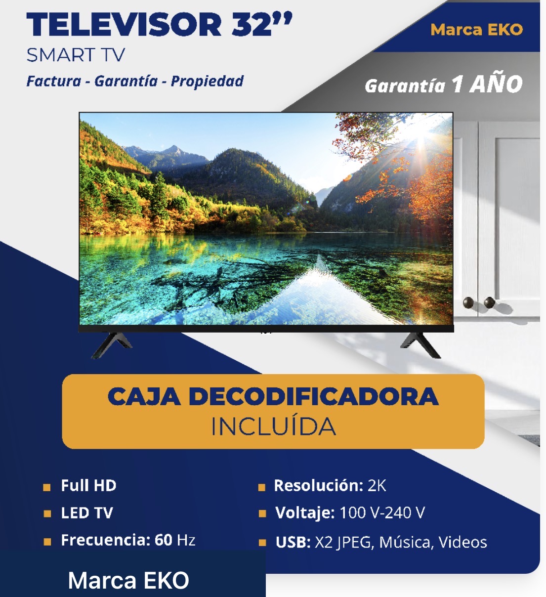 Televisor 32'' Smart TV
