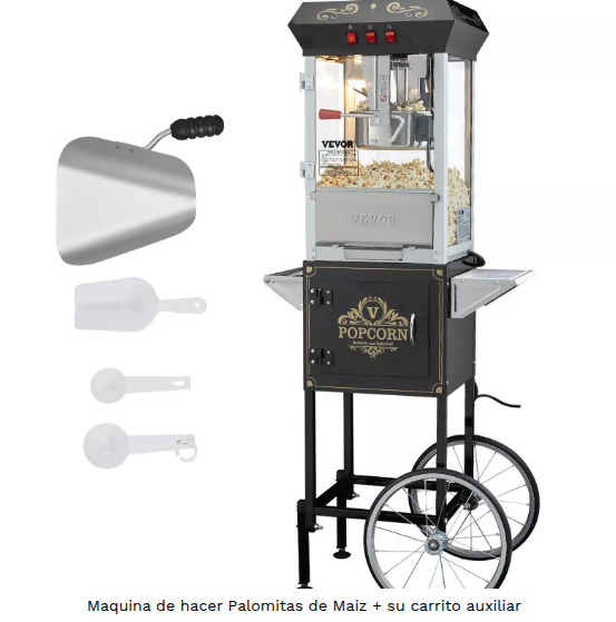 Máquina para hacer palomitas de maíz