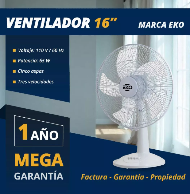 Ventilador 16''