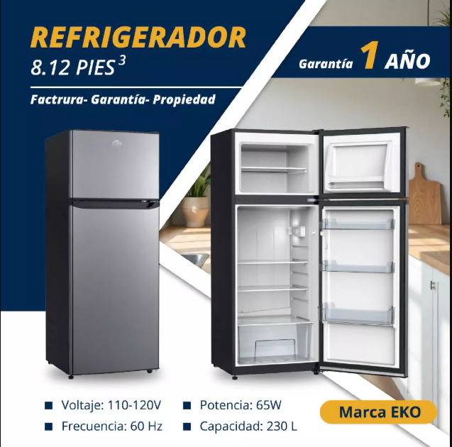 Refrigerador 8.12 pies³