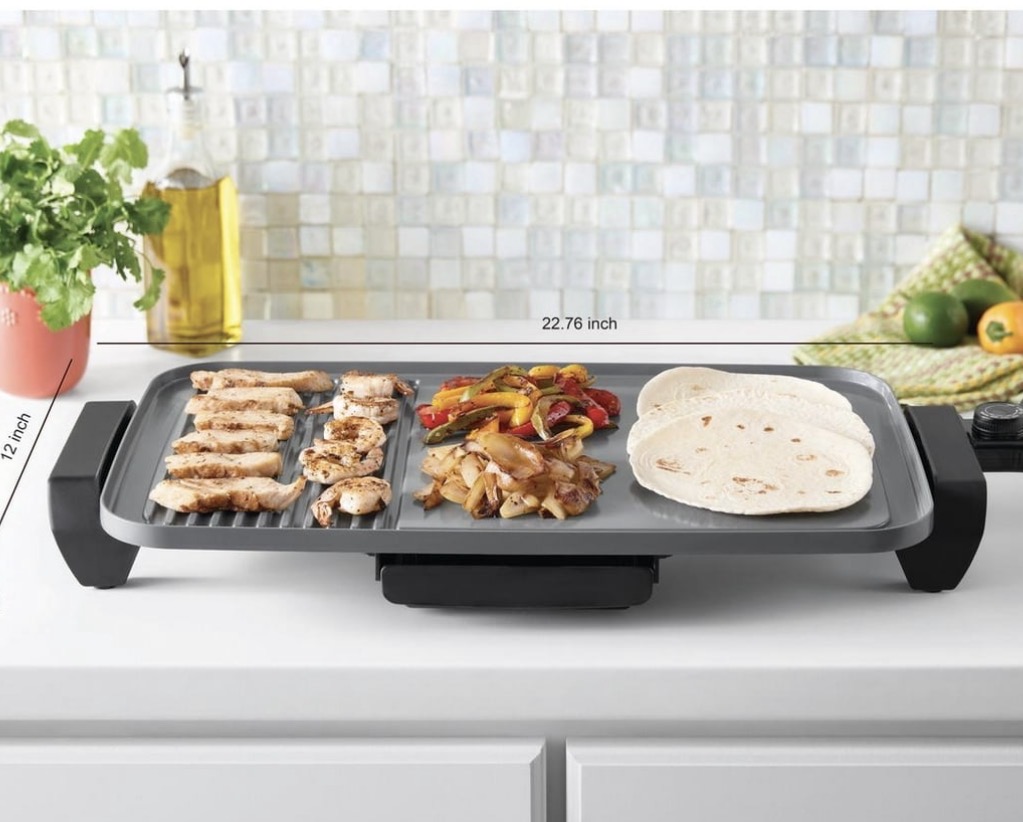 Parrilla Eléctrica Antiadherente plancha