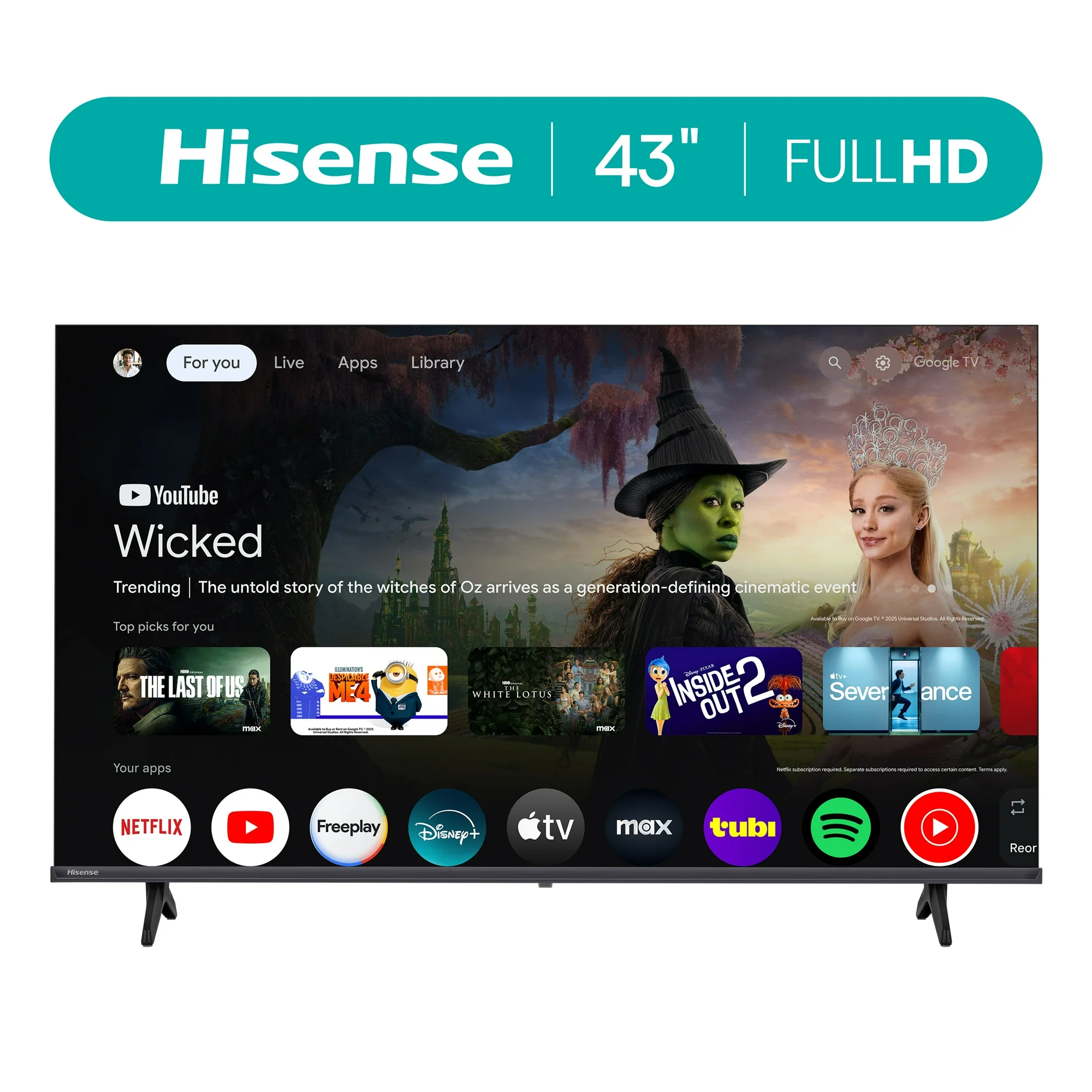 Televisor Hisense 43'' Full HD