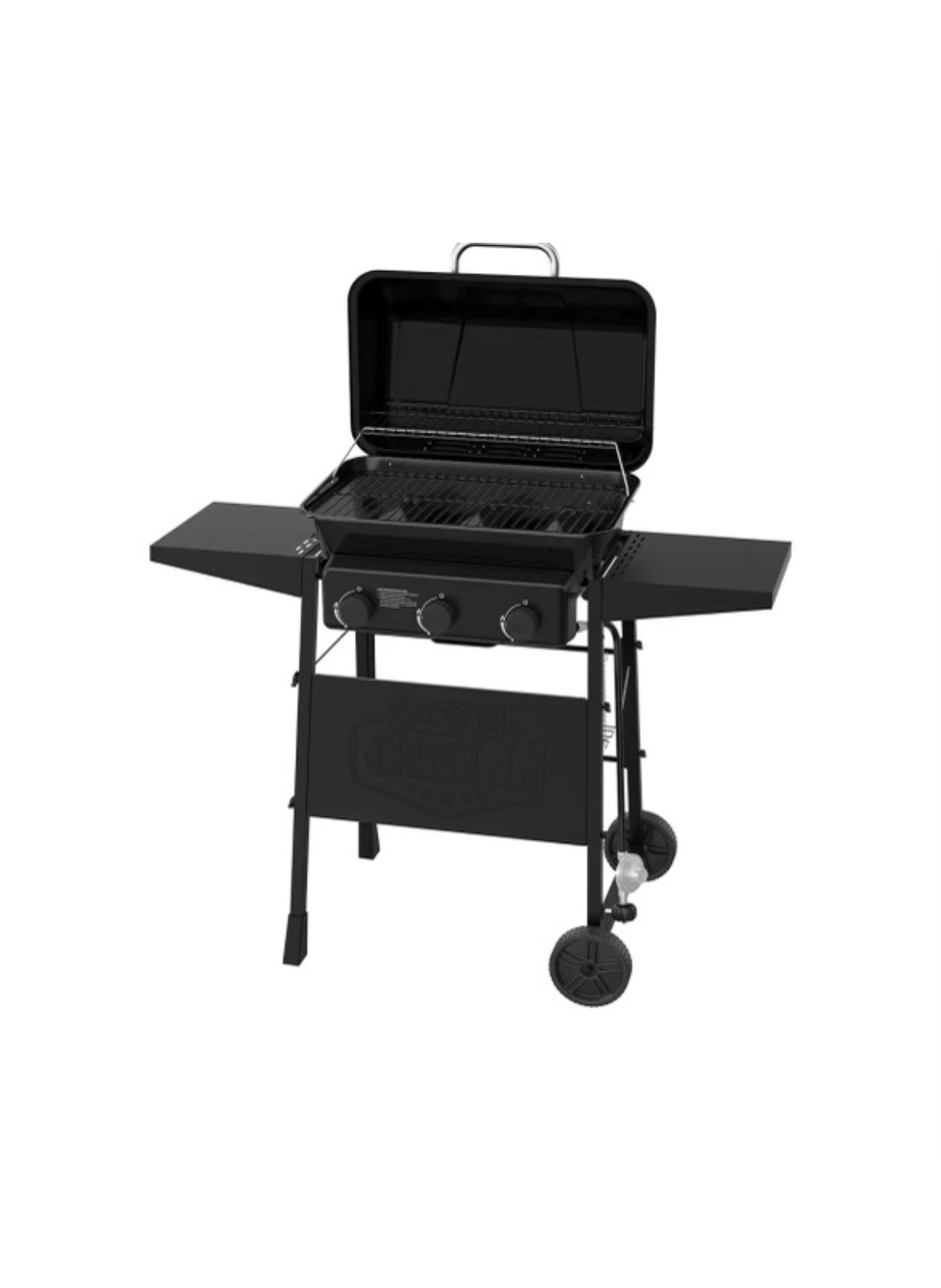 Parrilla de gas de 3 quemadores