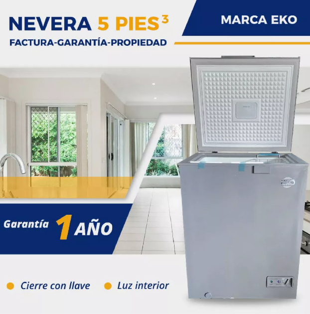 Nevera de 5 pies cúbicos