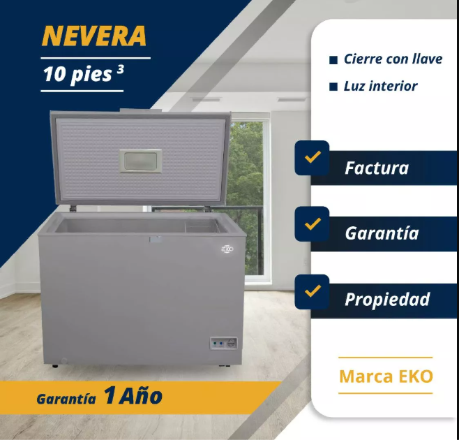 Nevera 10 pies³