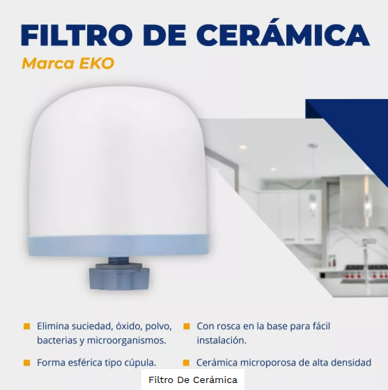 Filtro de cerámica