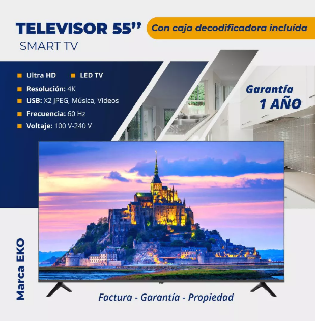 Televisor 55'' Smart TV