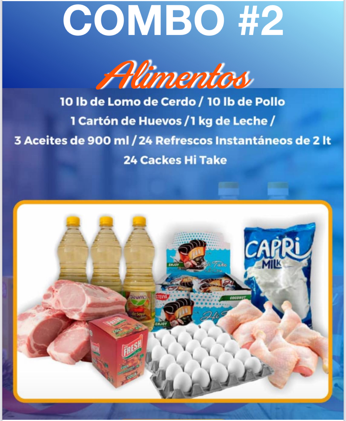 Combo #2 de Alimentos