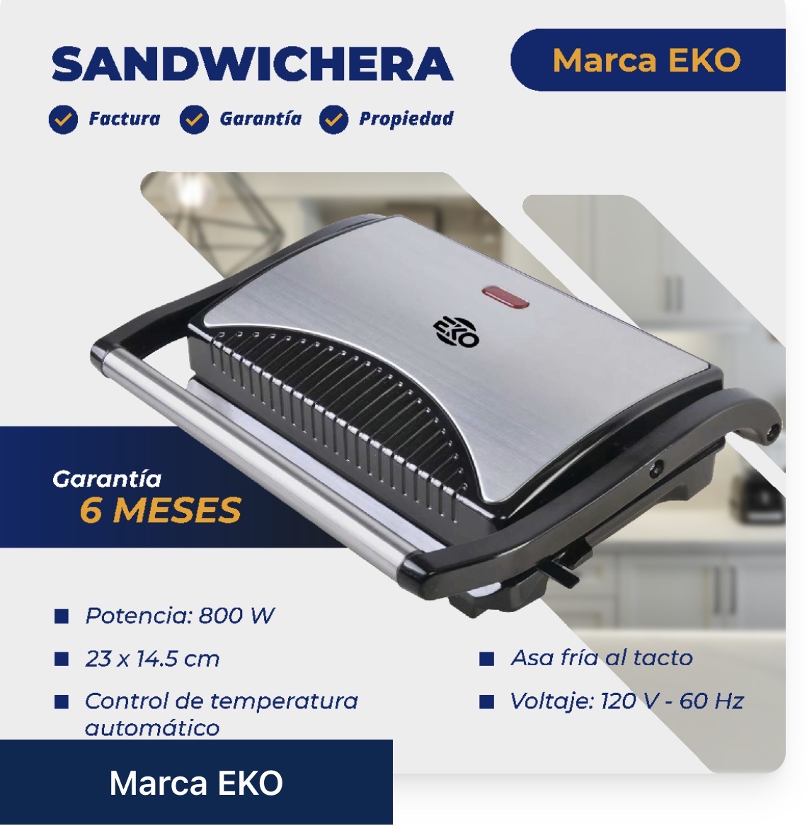 Sandwichera EKO