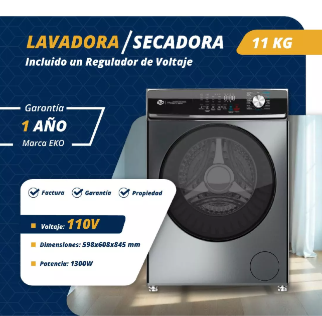 Lavadora/Secadora 11 kg