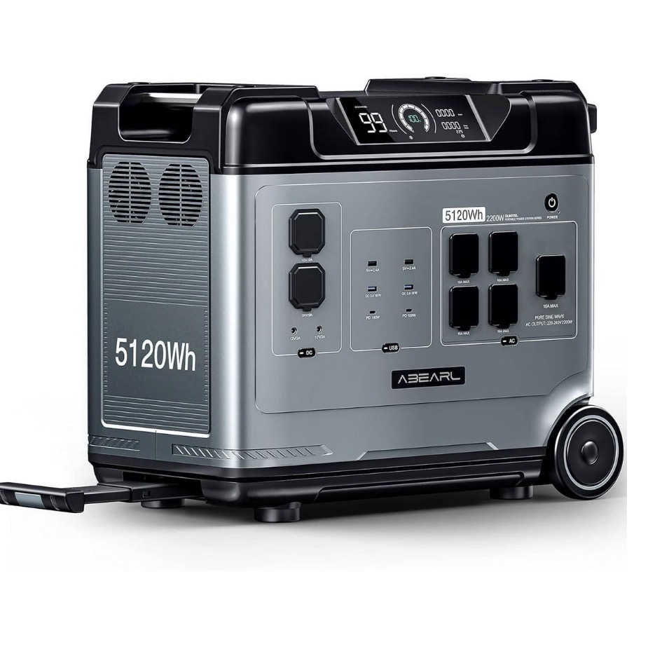 Generador eléctrico portátil 5120Wh