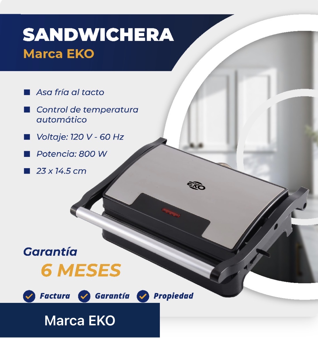 Sandwichera EKO