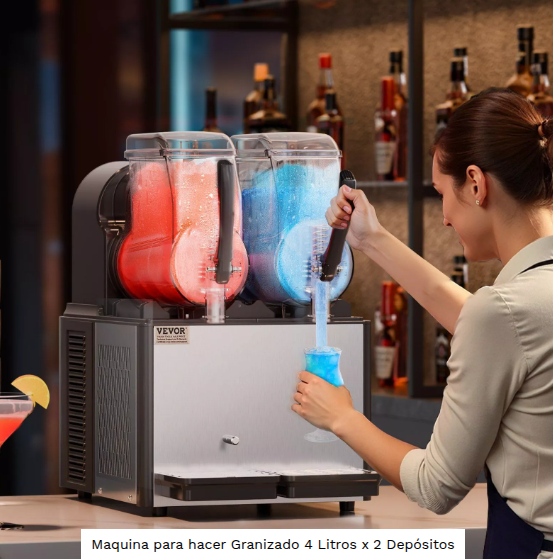 Máquina para hacer granizados de 4 litros