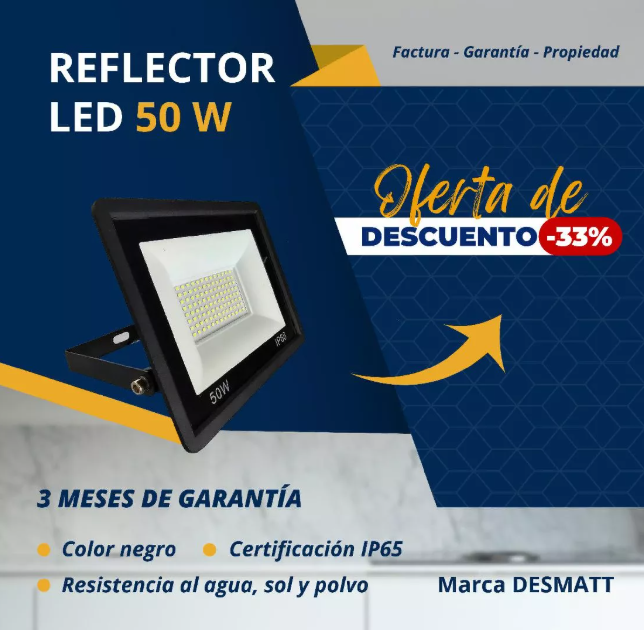 Reflector LED 50 W