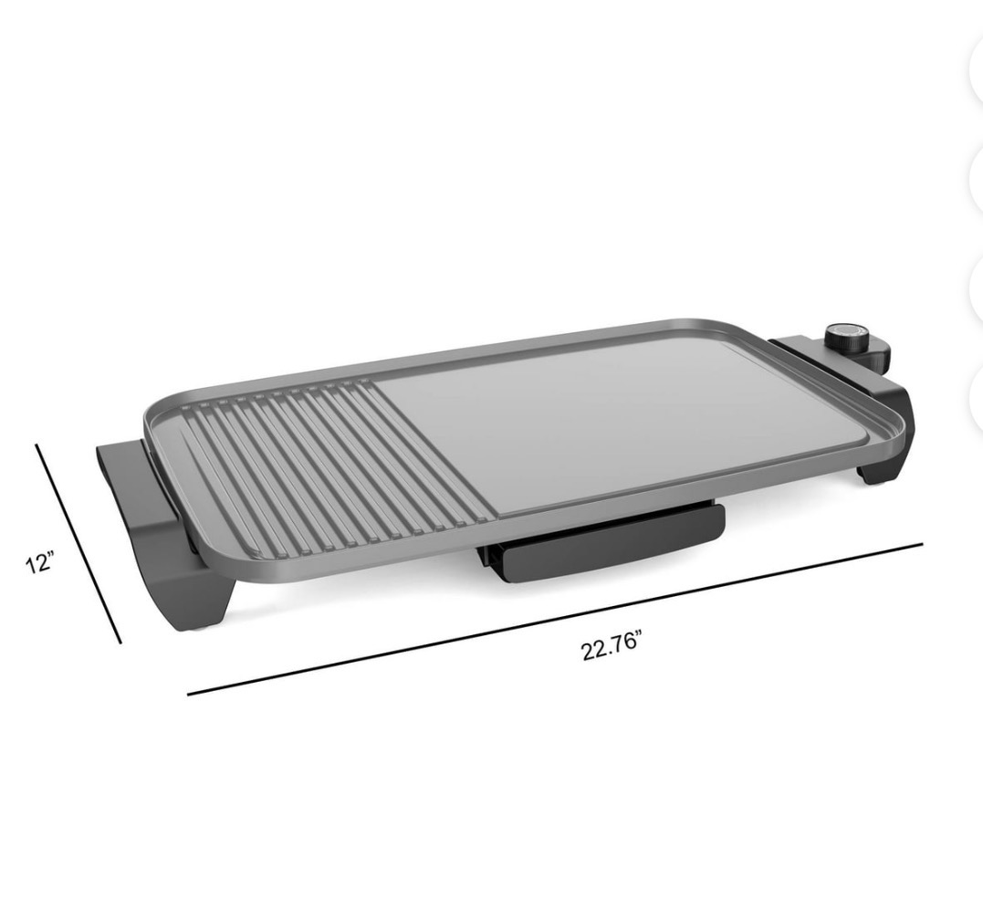Parrilla Eléctrica Antiadherente plancha