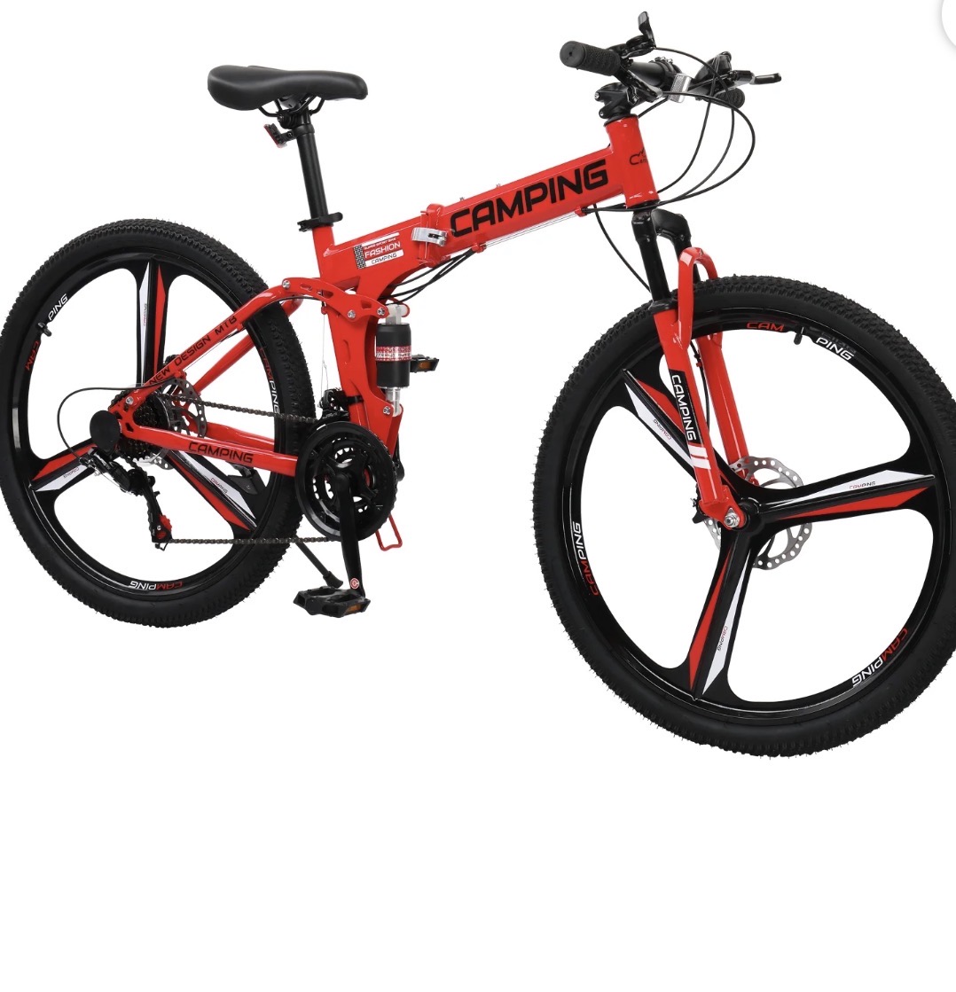Bicicleta de montaña CAMPING plegable