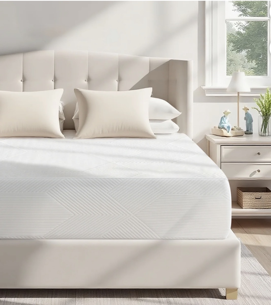 Cama Queen Deluxe Minimalista