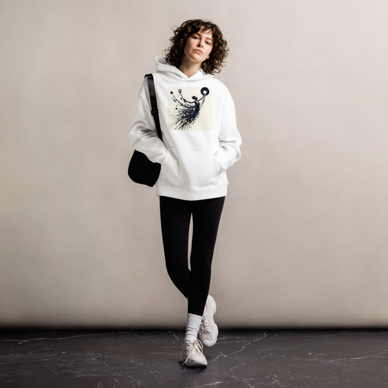 She Learned to Rise Without Asking – Oversized Hoodie