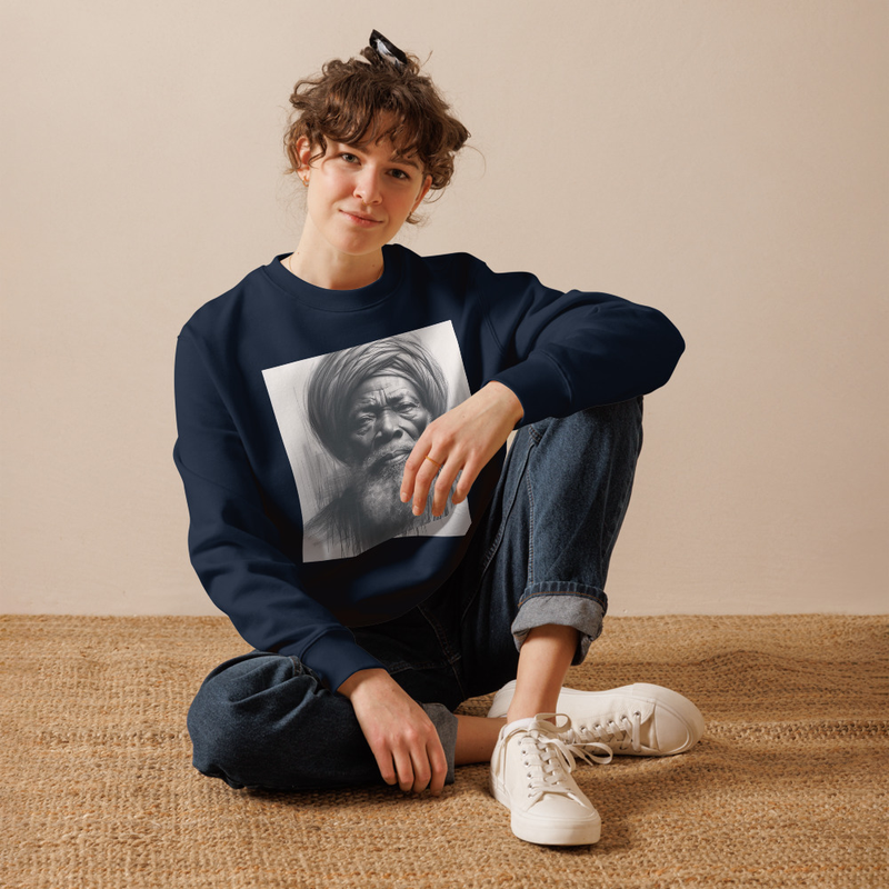 SILENCE IS MY ANCESTRAL STRENGTH — Unisex Eco Sweatshirt (Stanley/Stella STSU178)