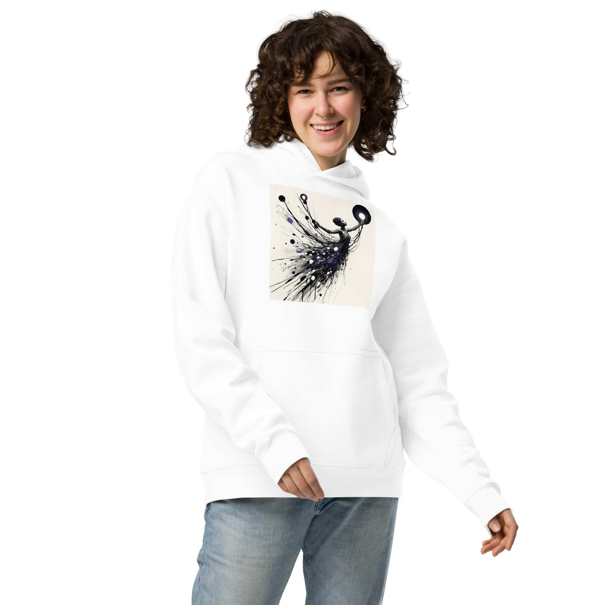 She Learned to Rise Without Asking – Oversized Hoodie