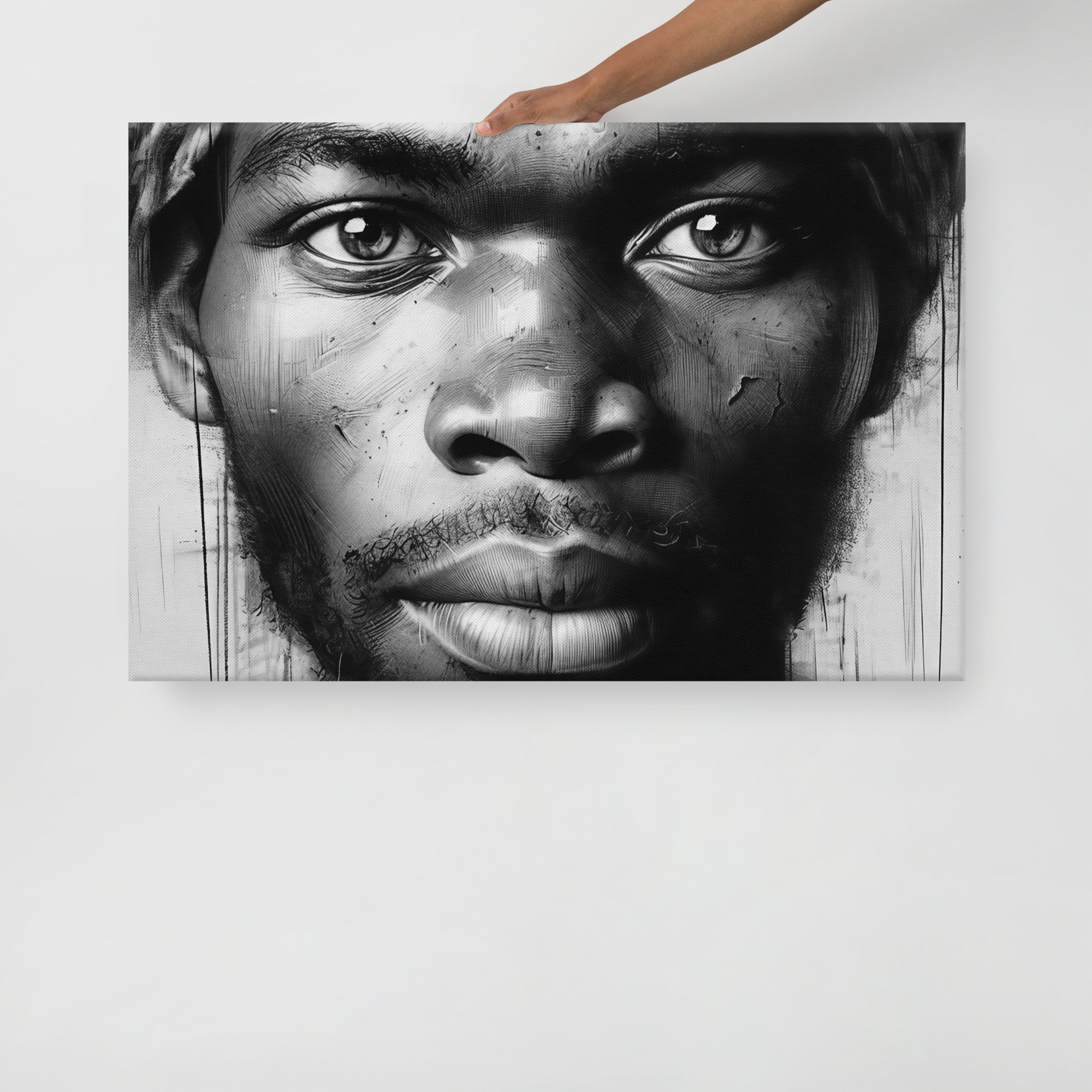 Eyes That Remember the Journey — Canvas Art Print