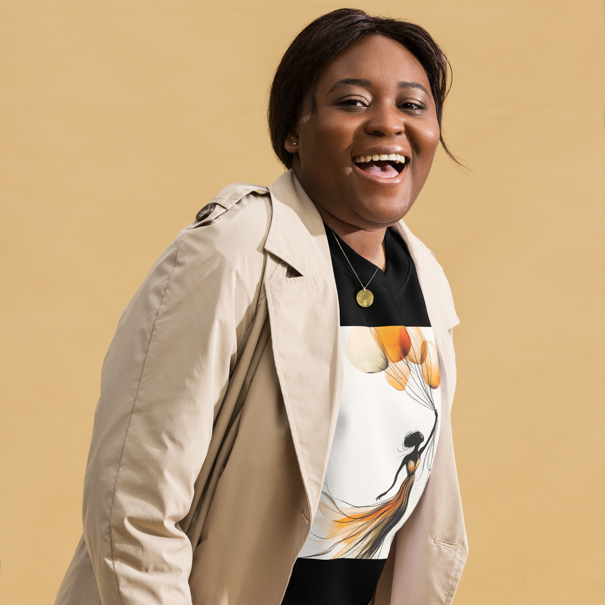 She Refused to Stay Small – Quiet Growth Premium Sweatshirt