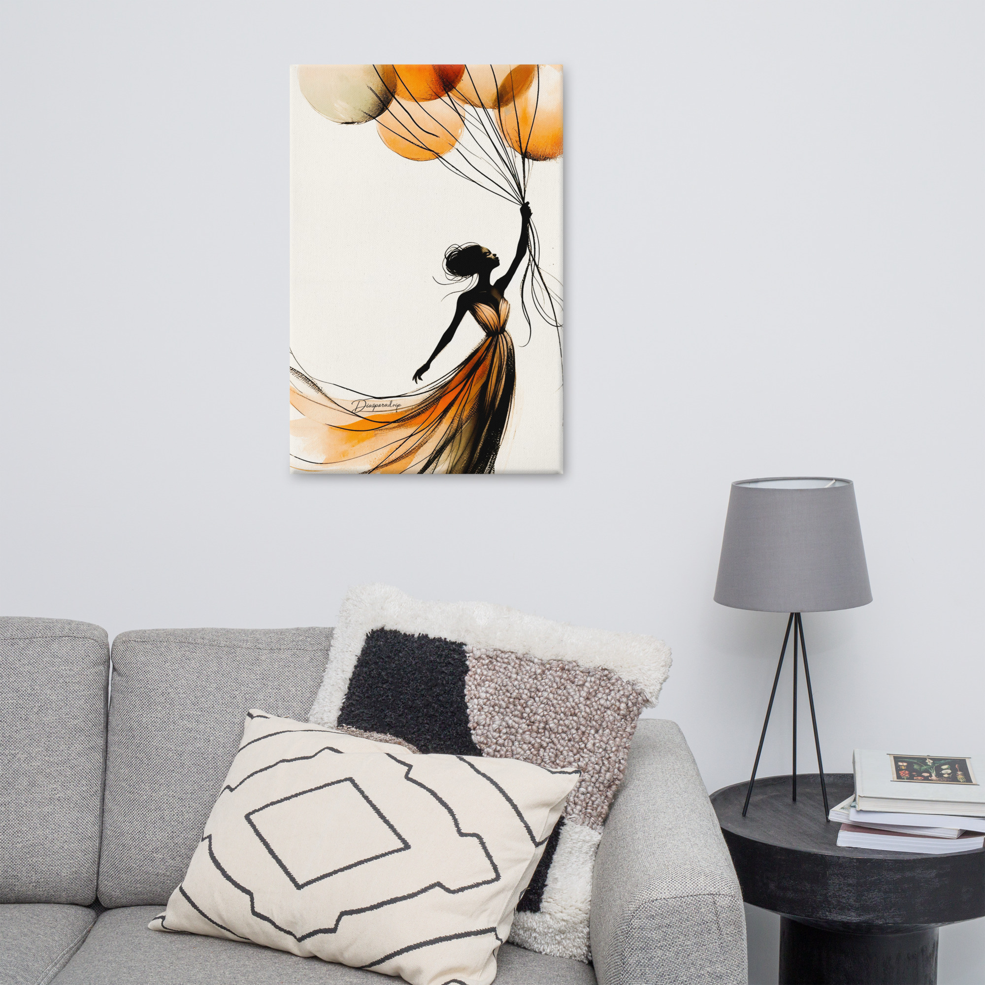 She Refused to Stay Small — Canvas Art Print