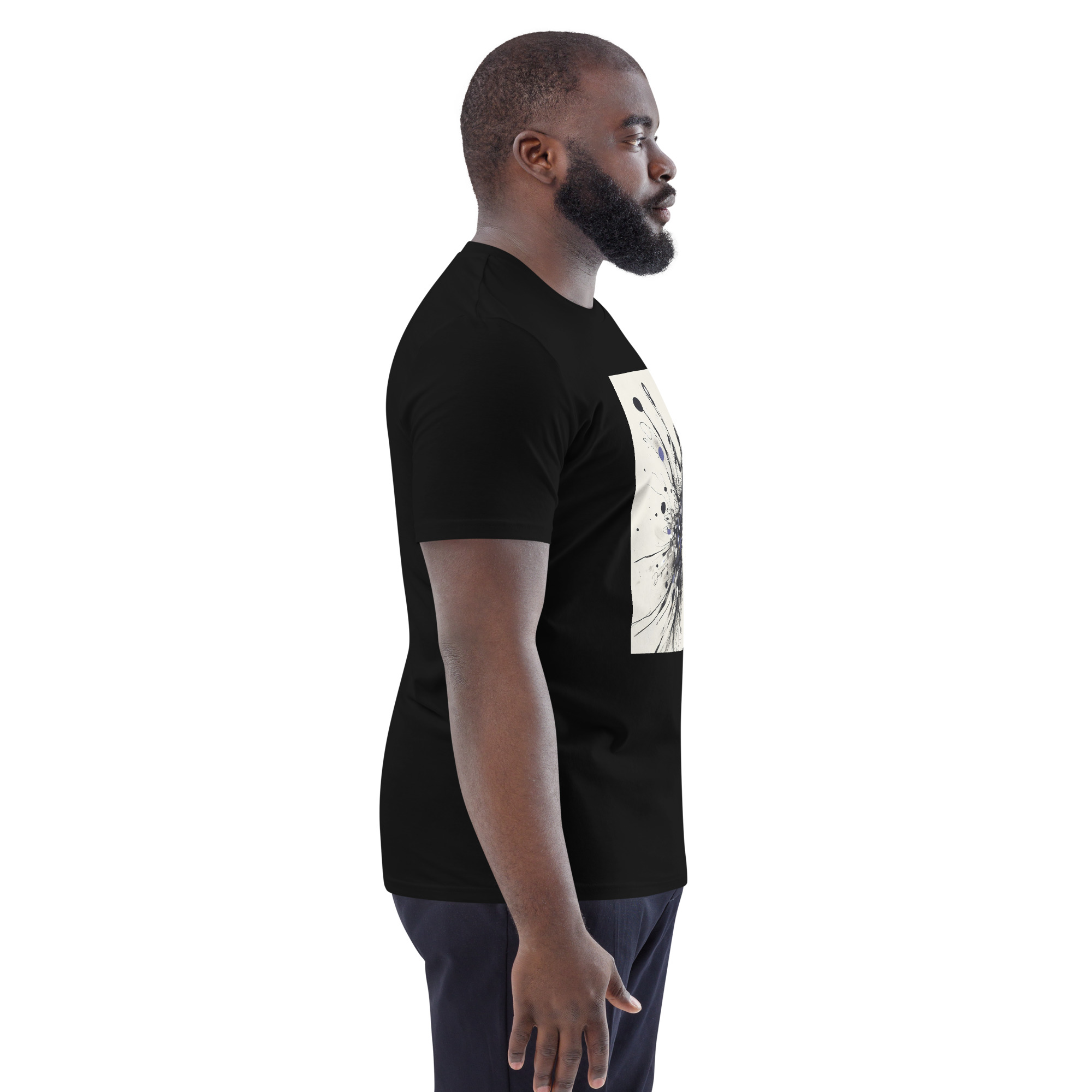 She Learned to Rise Without Asking – Organic Cotton Art T-Shirt (Stanley/Stella)