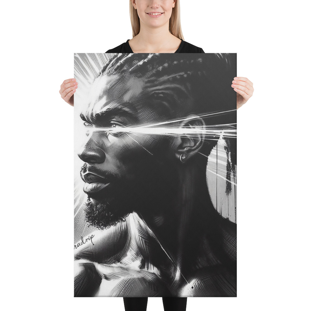 Bloodline of Unbroken Light — Canvas Art Print