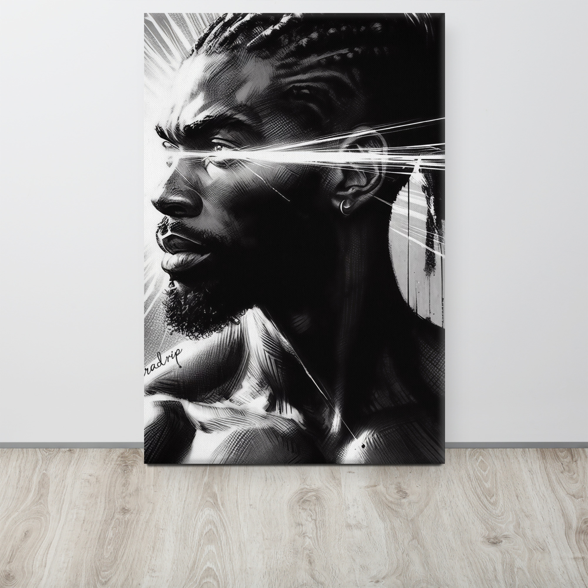 Bloodline of Unbroken Light — Canvas Art Print
