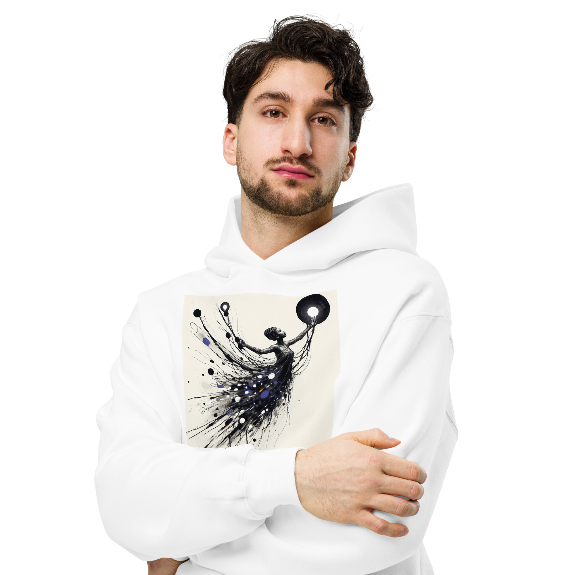 She Learned to Rise Without Asking – Oversized Hoodie