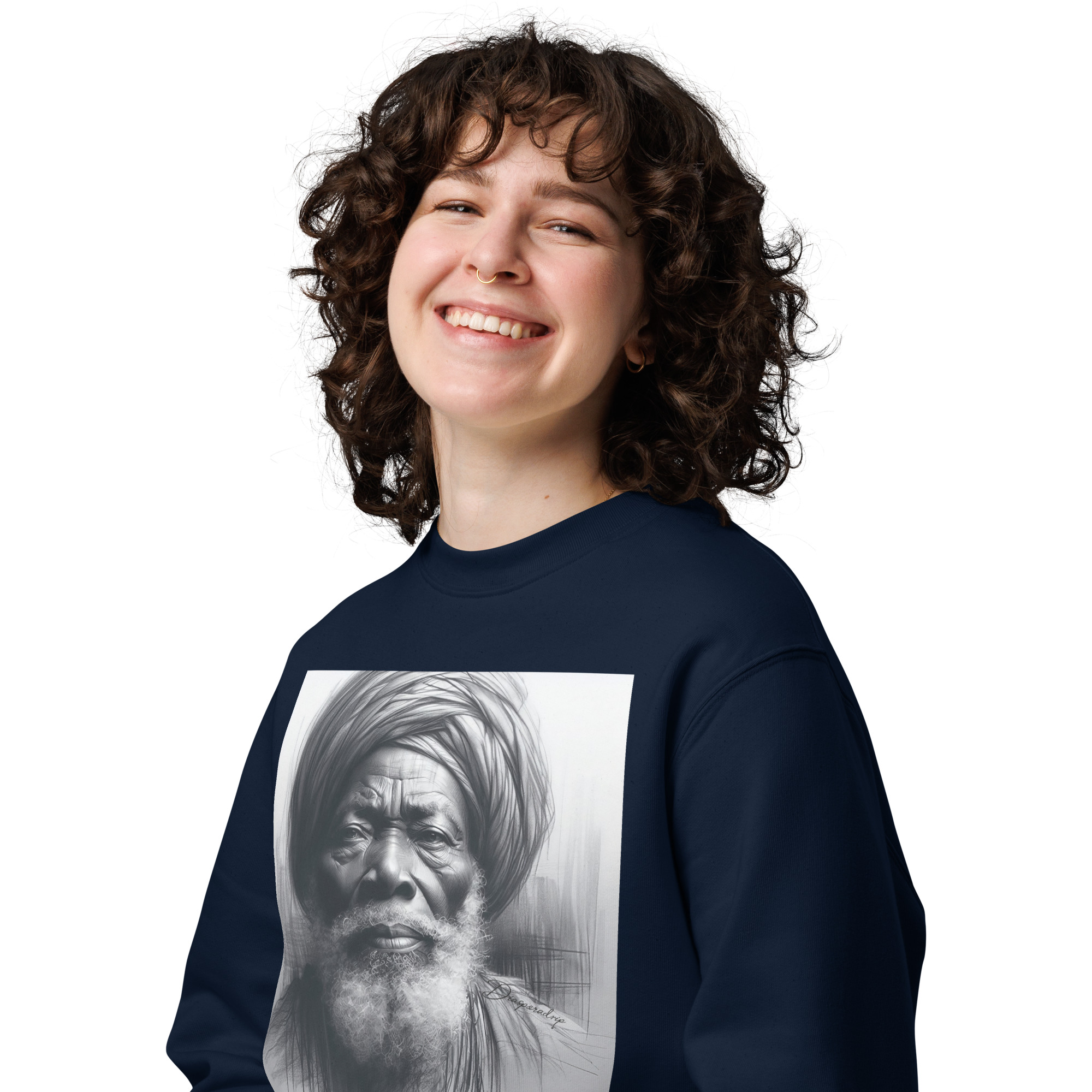 SILENCE IS MY ANCESTRAL STRENGTH — Unisex Eco Sweatshirt (Stanley/Stella STSU178)