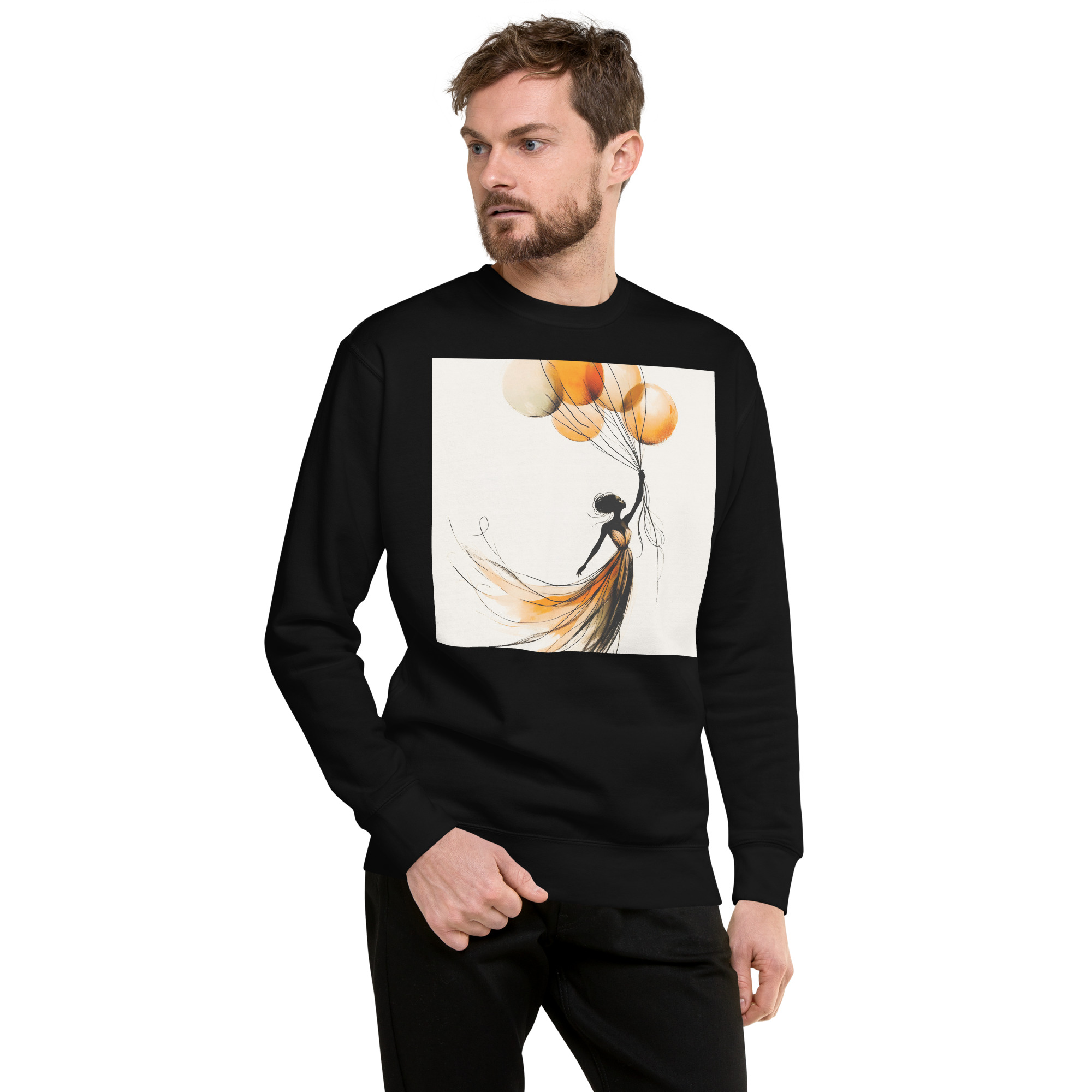 She Refused to Stay Small – Quiet Growth Premium Sweatshirt