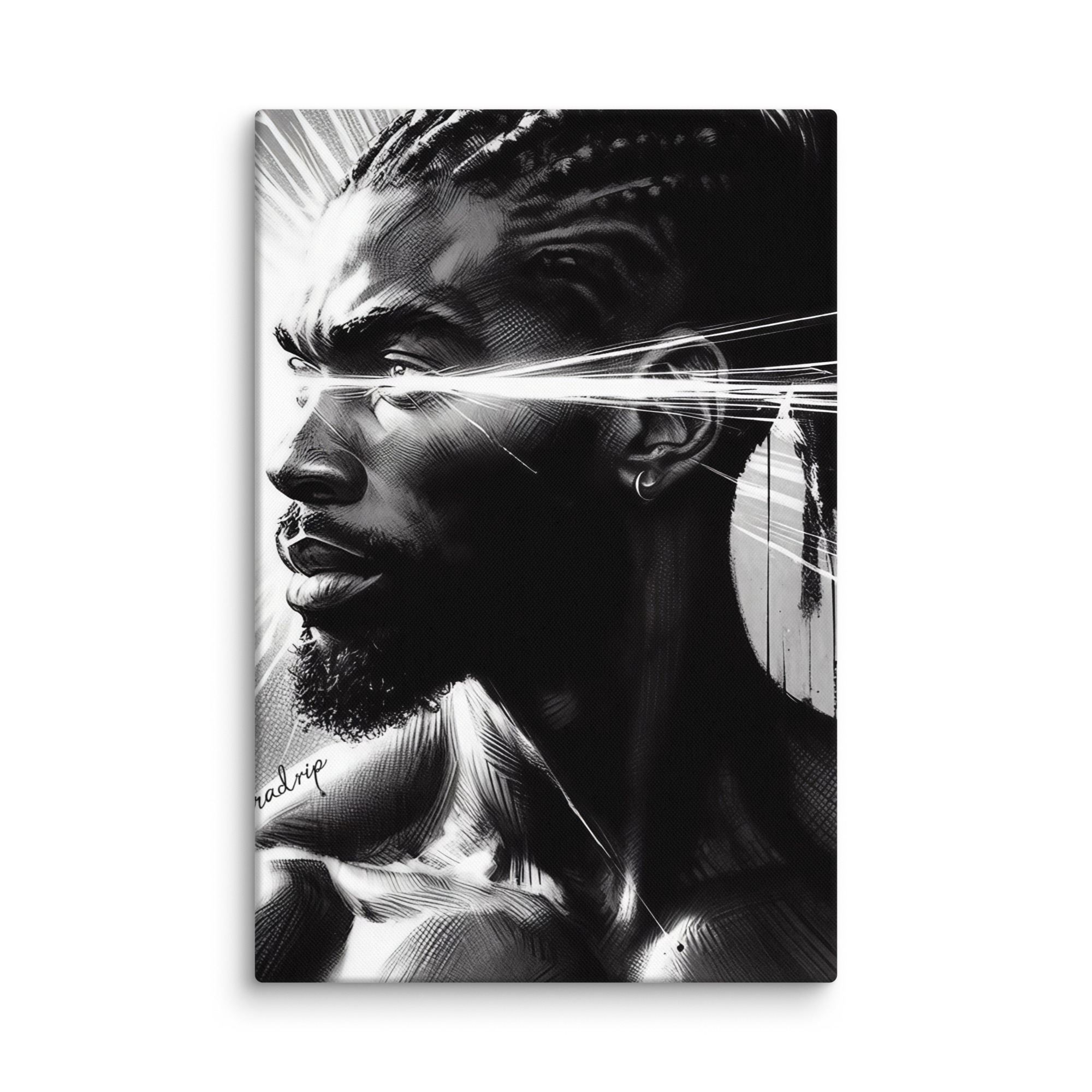 Bloodline of Unbroken Light — Canvas Art Print