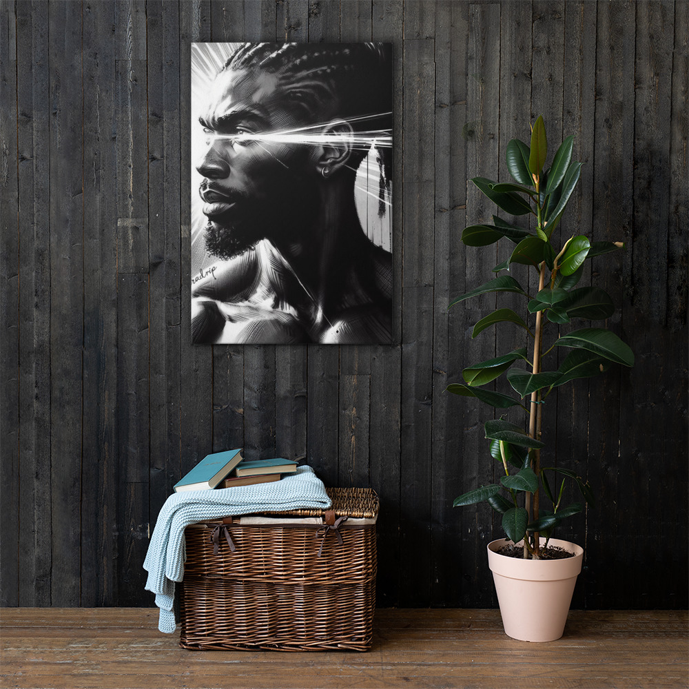 Bloodline of Unbroken Light — Canvas Art Print