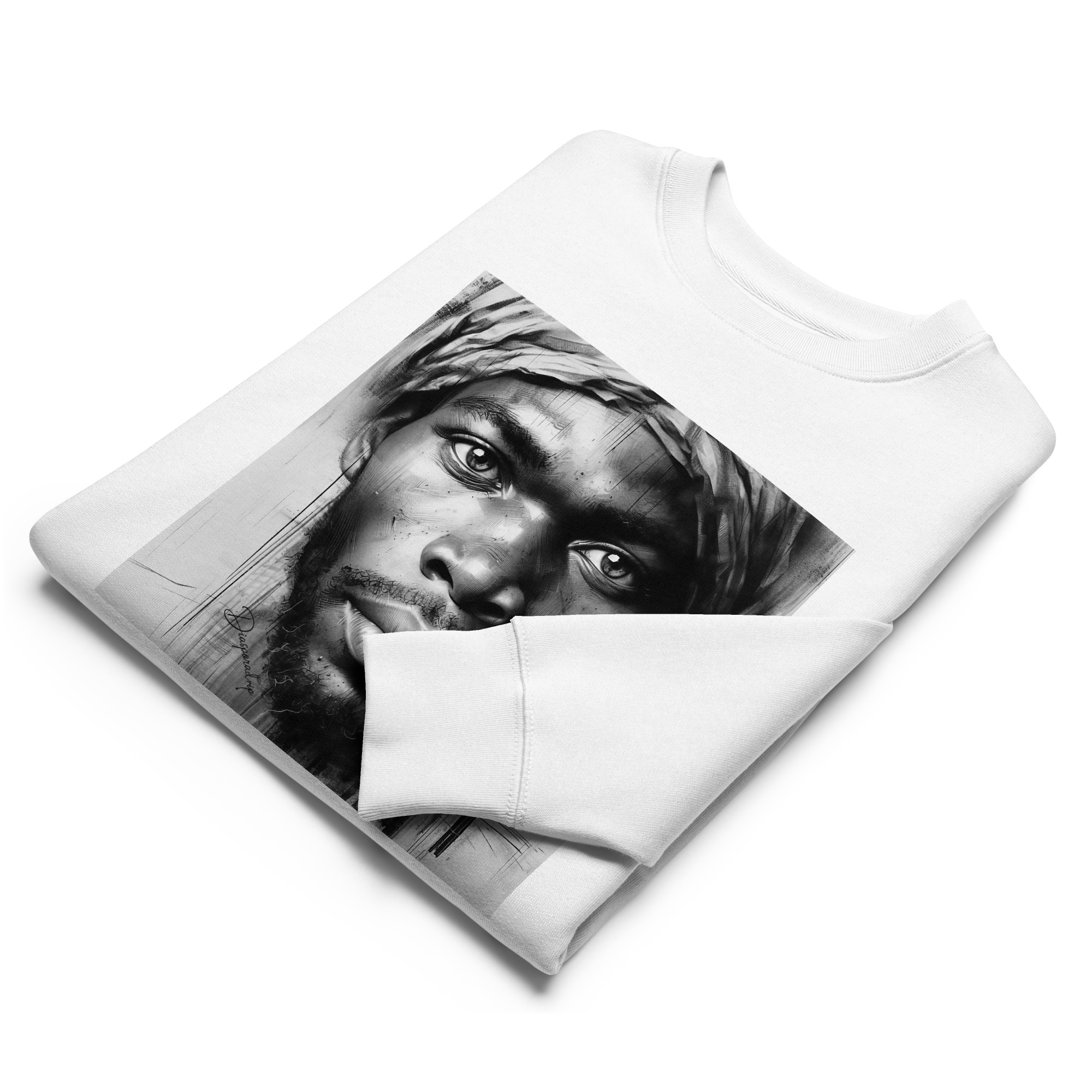 EYES THAT REMEMBER THE JOURNEY — Unisex Eco Sweatshirt (Stanley/Stella STSU178)