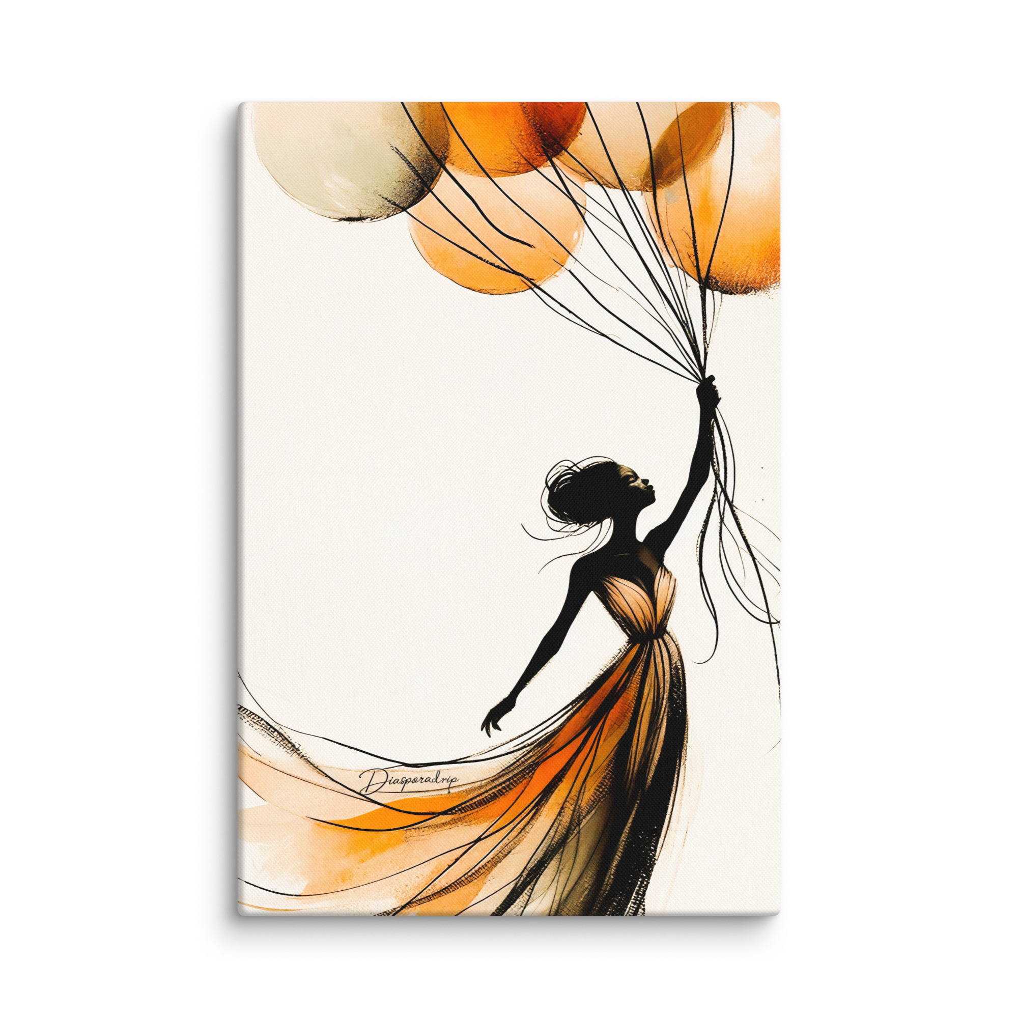 She Refused to Stay Small — Canvas Art Print