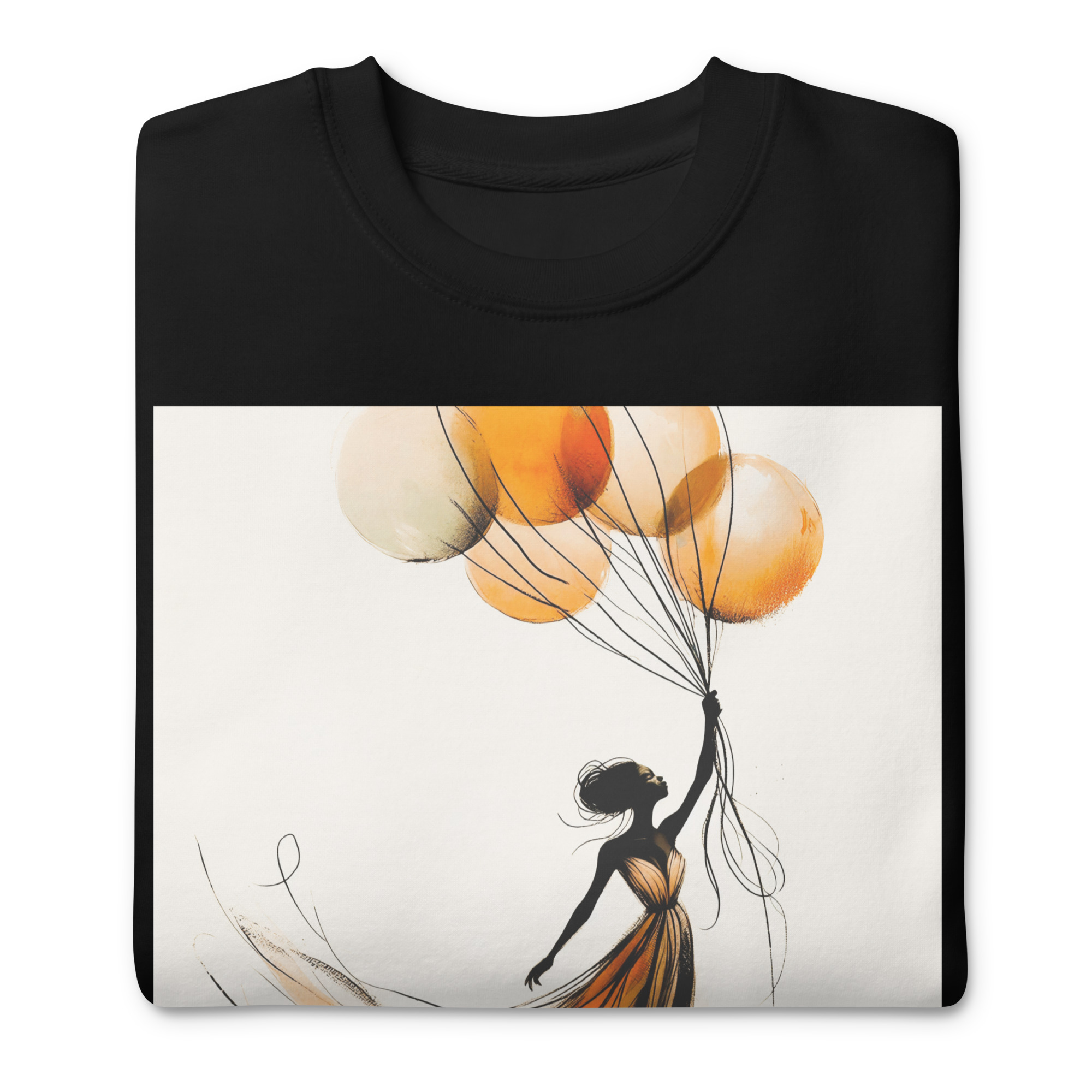 She Refused to Stay Small – Quiet Growth Premium Sweatshirt