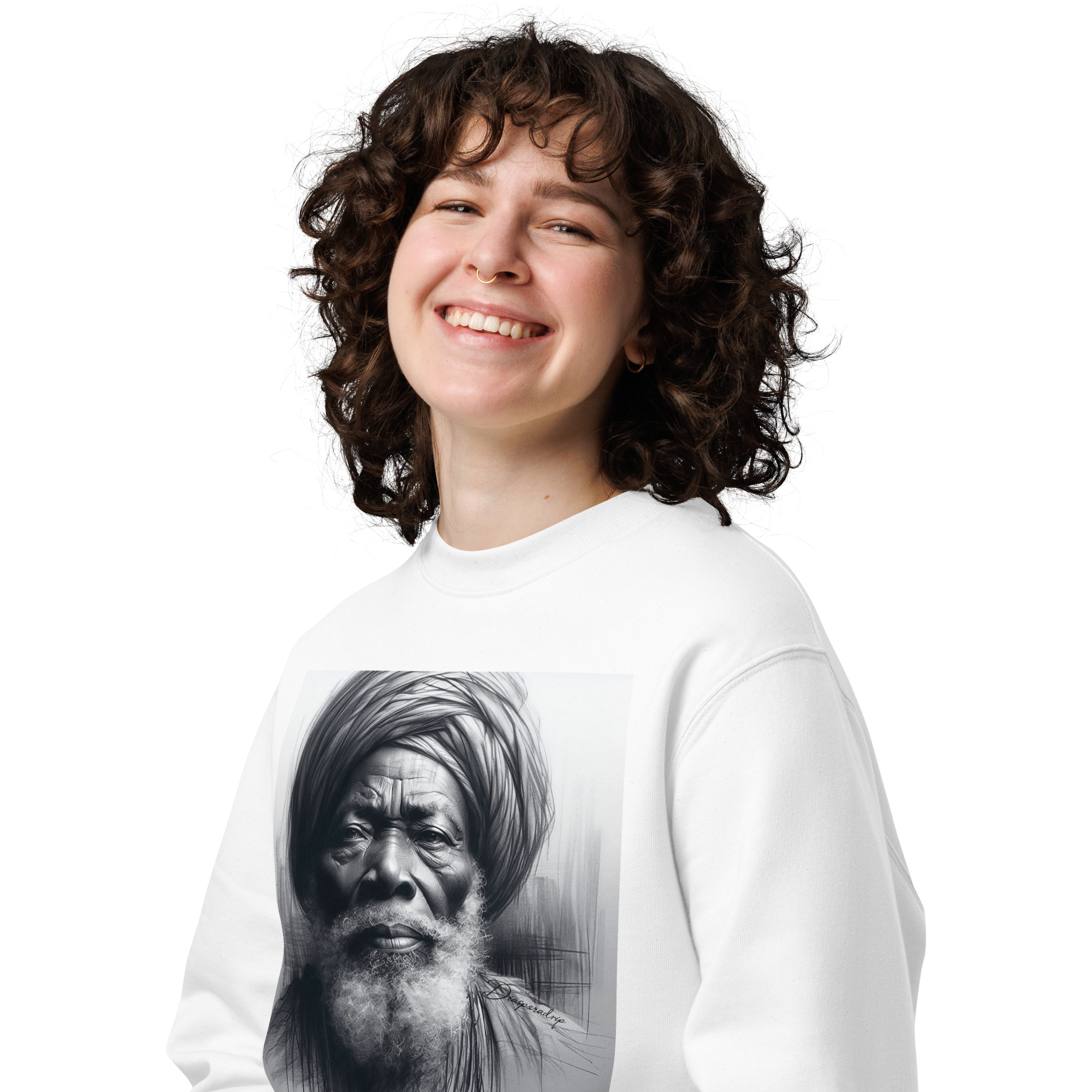 SILENCE IS MY ANCESTRAL STRENGTH — Unisex Eco Sweatshirt (Stanley/Stella STSU178)