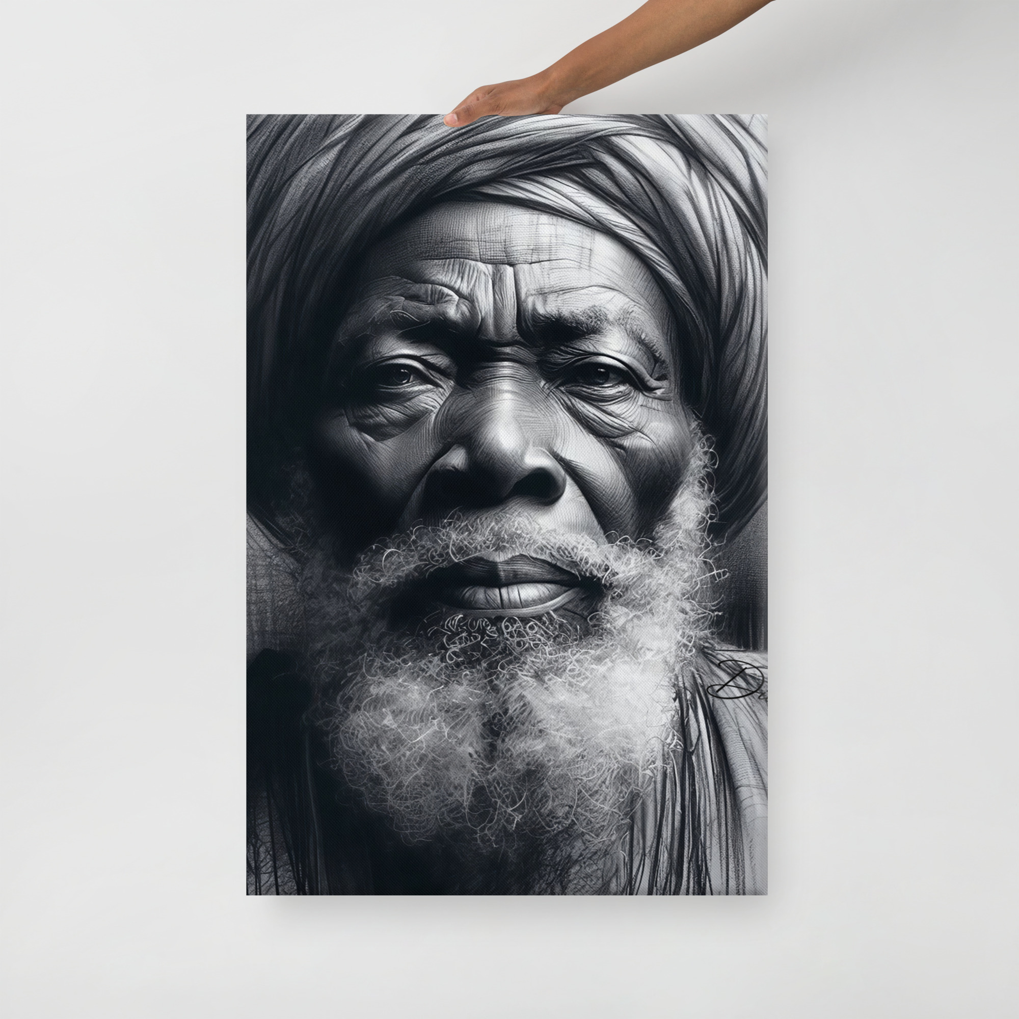 Silence Is My Ancestral Strength — Canvas Art Print