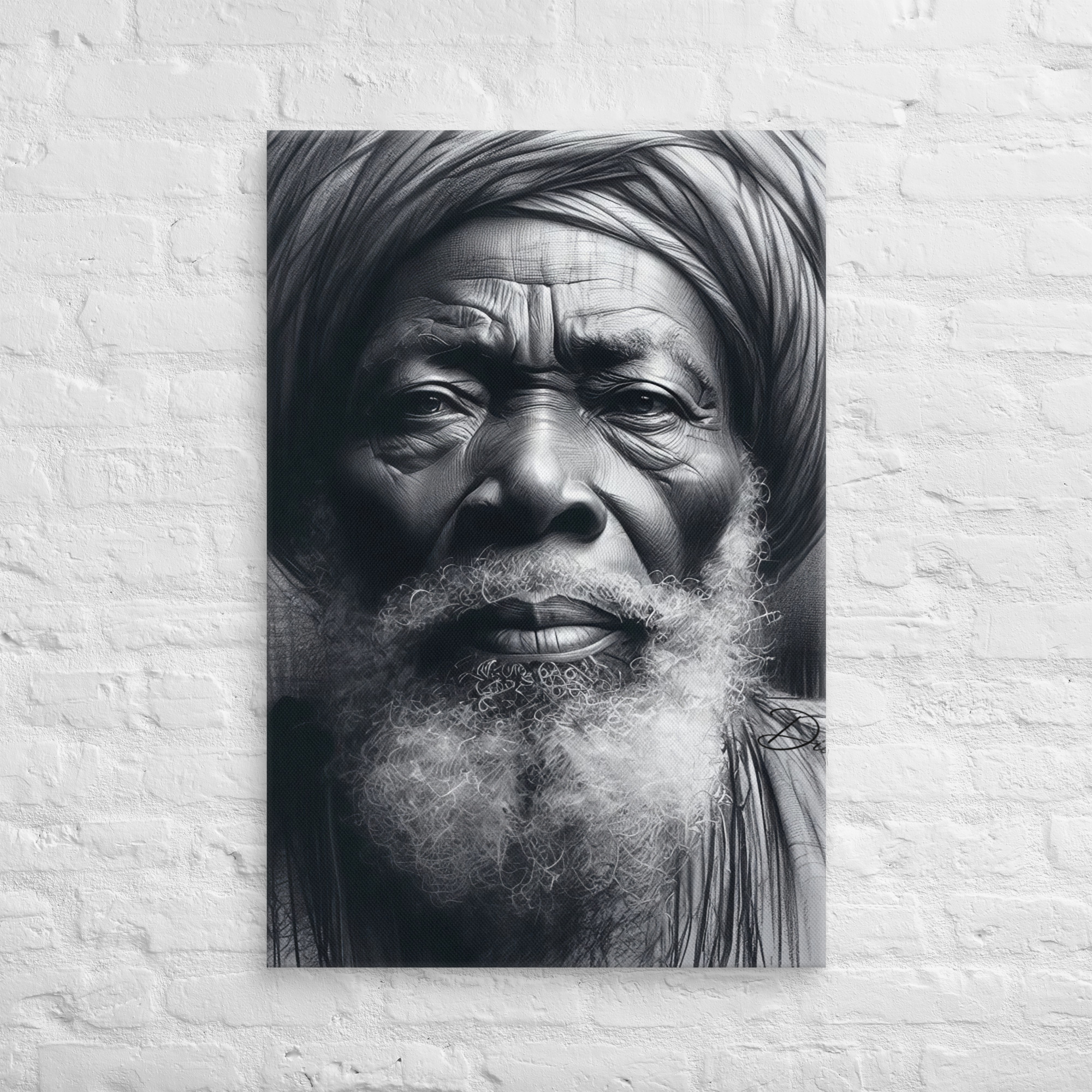 Silence Is My Ancestral Strength — Canvas Art Print