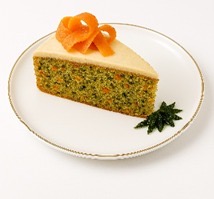 Seaweed Carrot Cake Miniatures