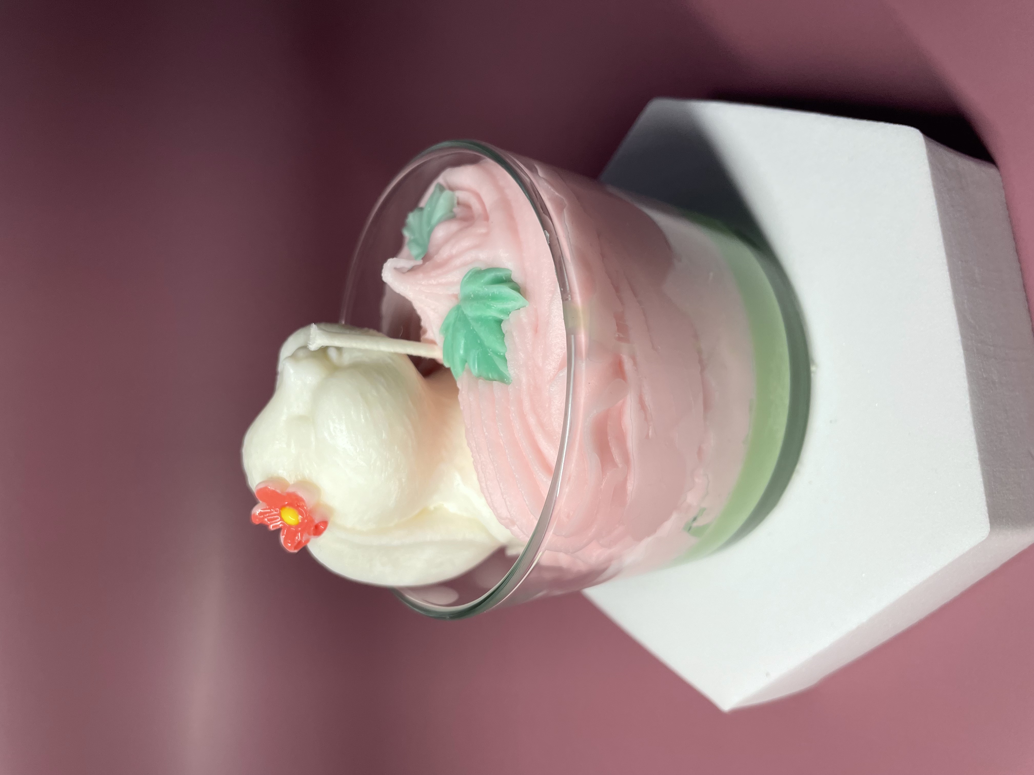 Bougie édition pâques - fleurie 