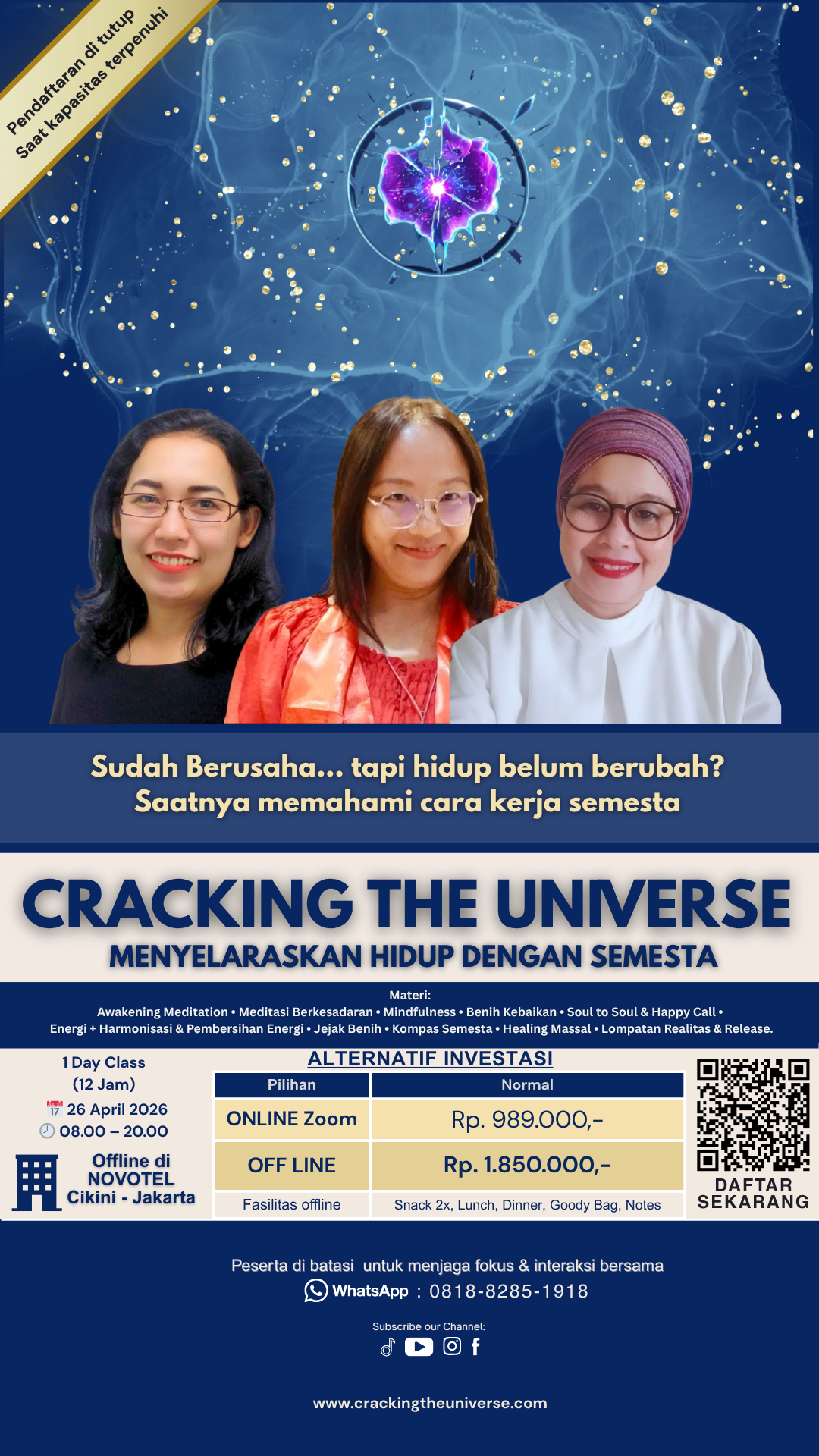 Cracking the Universe