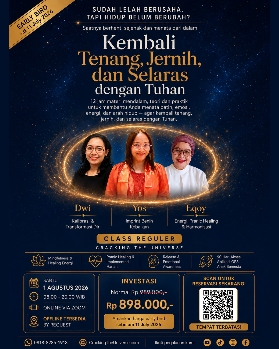 Class Reguler Cracking The Universe